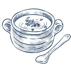 Icon of a pot of soup